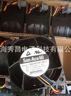 三洋 6038 9GA0612P1J611 12V 1.5A 00PGDX 服务器风扇 RM4HX-A00