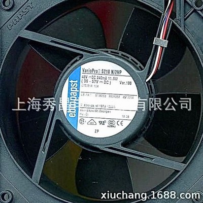 5218N/19H 原装正品德国ebmpapst 48V 9.6W 0.20A 三线变频器风扇