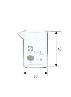 SIBATA柴田科学 超厚锥形瓶窄颈50mL 010610-50A 原装进口
