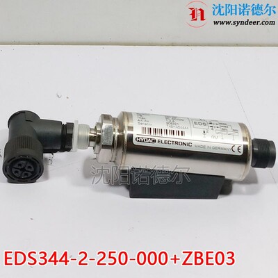 德国贺德克EDS344-2-400-000+ZBE02+ZBM300传感器现货hydac