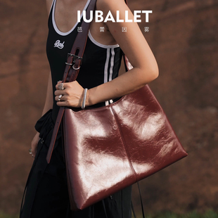 2025新品 IUBALLET 極簡單肩包腋下包大容量托特包