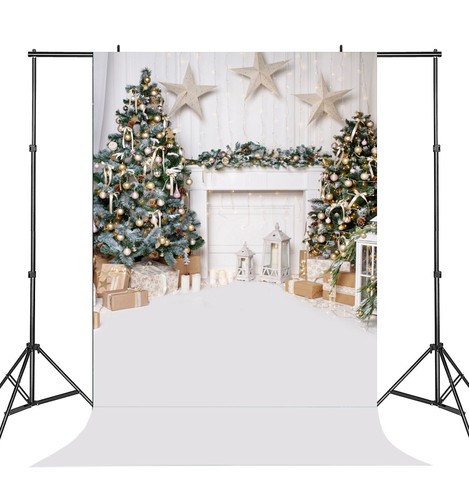 圣诞节圣诞树摄影背景