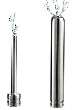 Stainless Steel Douche Enema Syringe Anal Plug Shower Cleani