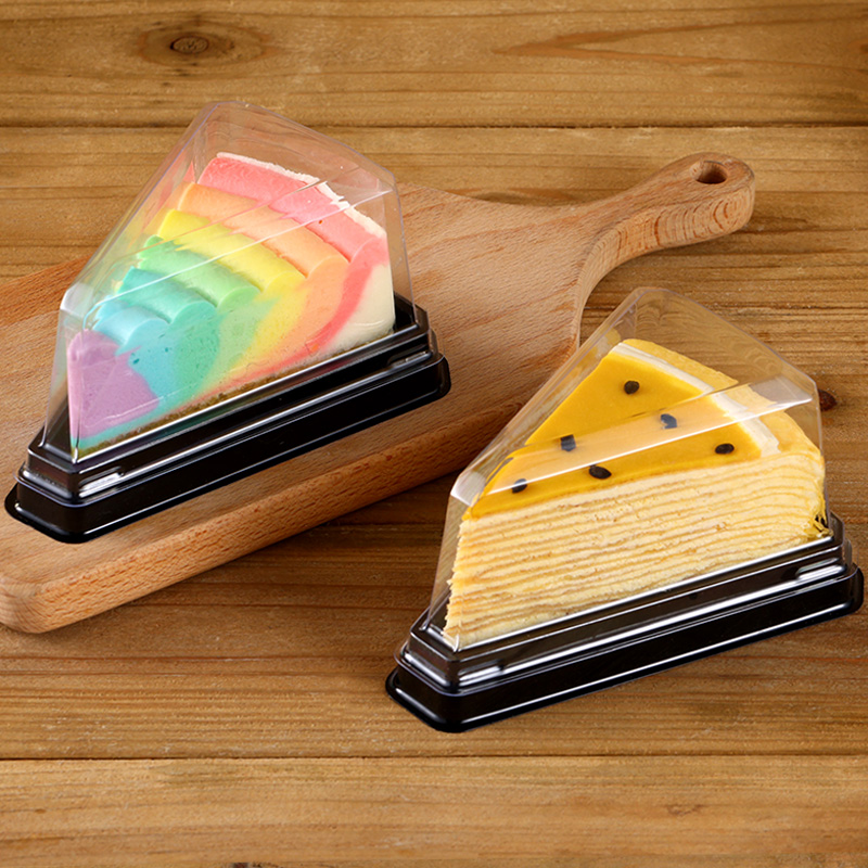 联新切块慕斯蛋糕盒千层三角盒