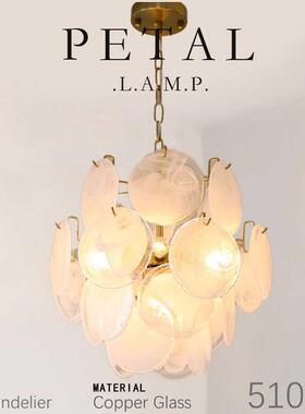 意大利Tolmeo Faretto马西罗吊灯设计师款卧室餐厅客厅玻璃吊灯