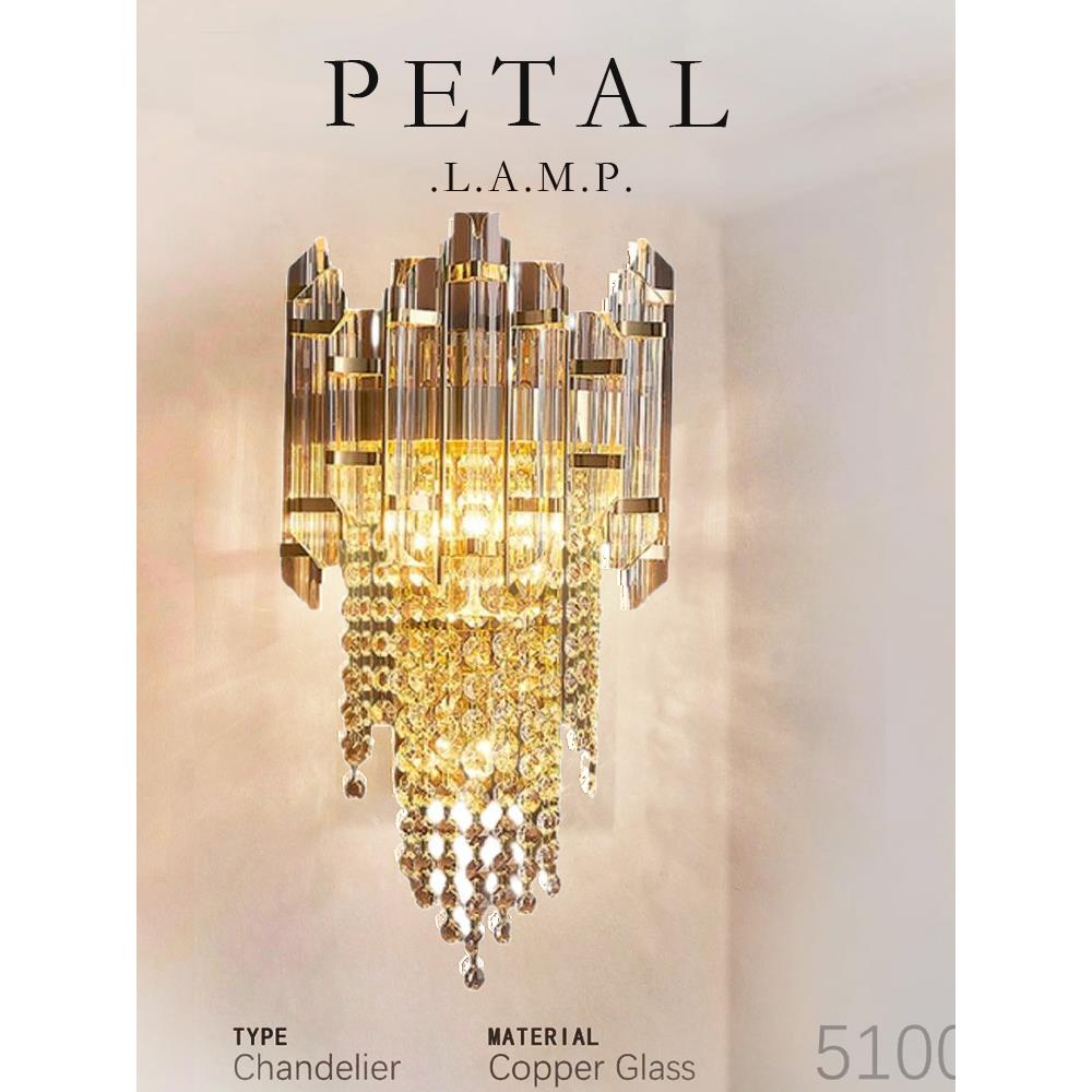 西班牙Arro Alvarez Nevo壁灯设计师款现代背景墙卧室水晶别墅灯