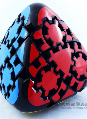 蓝蓝 齿轮粽子魔方 黑色Gear Mastermorphix齿轮魔粽儿童益智玩具