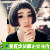 假发女短发帅气bobo头韩国这个杀手不太冷假发二次元 刘海自然逼真