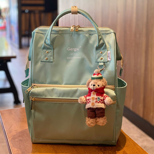 Gergxi立体质感双肩包学生防水大容量背包通勤电脑包旅游包妈妈包