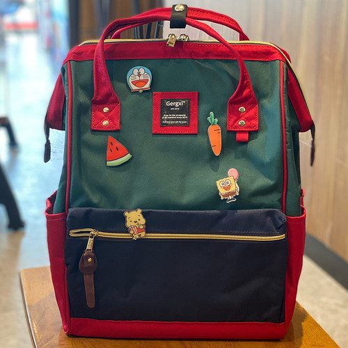 加大号升级版男女学生双肩包书包