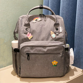 新升级版 麻衣妈咪包时尚 宝妈宝爸大容量防泼水双肩包多功能旅行包