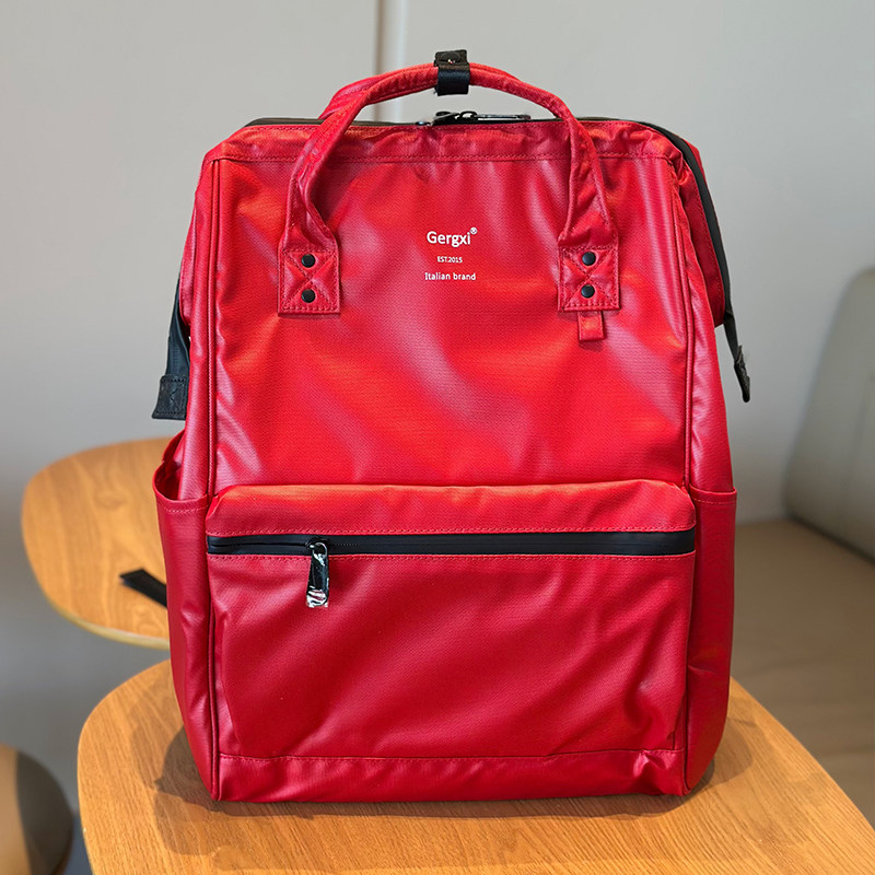 特价清仓！红色全防水双肩包大容量防水防雨书包外出旅游健身背包,箱包皮具/热销女包/男包,双肩背包,淘宝优惠券,粉丝福利购,淘宝优惠卷