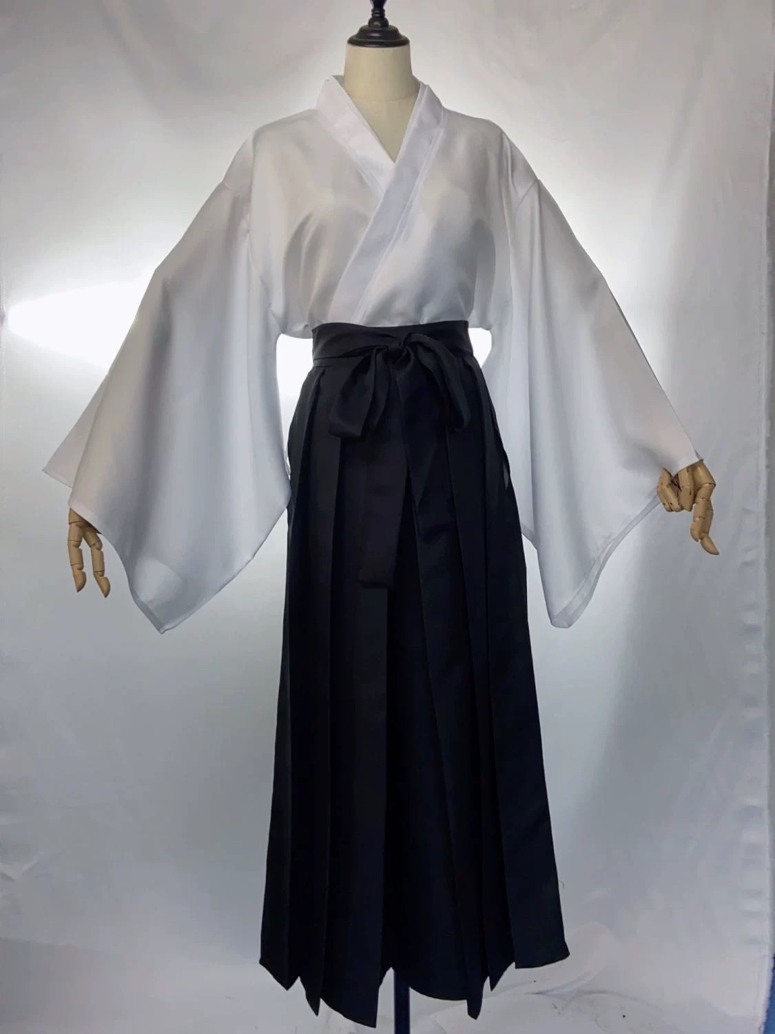 黑白结界男女佣战士cos剑道和服cosplay动漫展服装