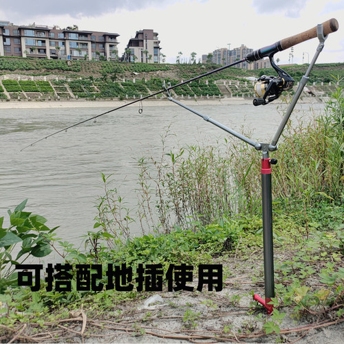 滑漂远投路亚滑漂2024新款支架航空铝伸缩便携拓世超轻