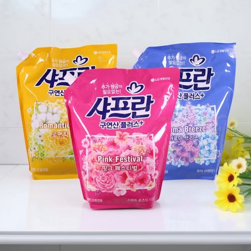 韩国LG衣物柔顺剂防静电衣物留香