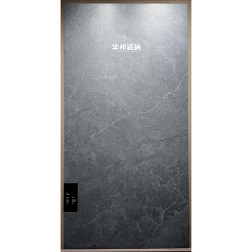 黑灰色大理石纹质感砖600X1200哑光瓷砖餐厅防滑地砖别墅酒店墙砖