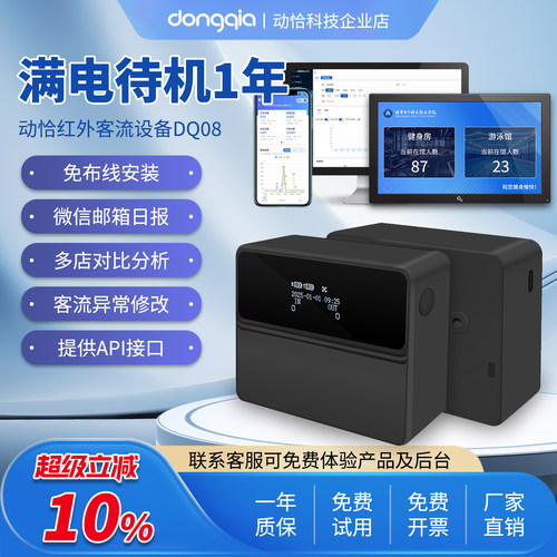 满电待机一年，免布线安装计数器