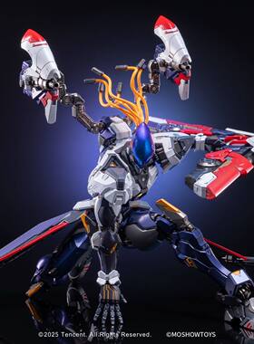 模寿MOSHOW成品王者荣耀卓越级后羿无尽星芒国创机甲模型新年礼物