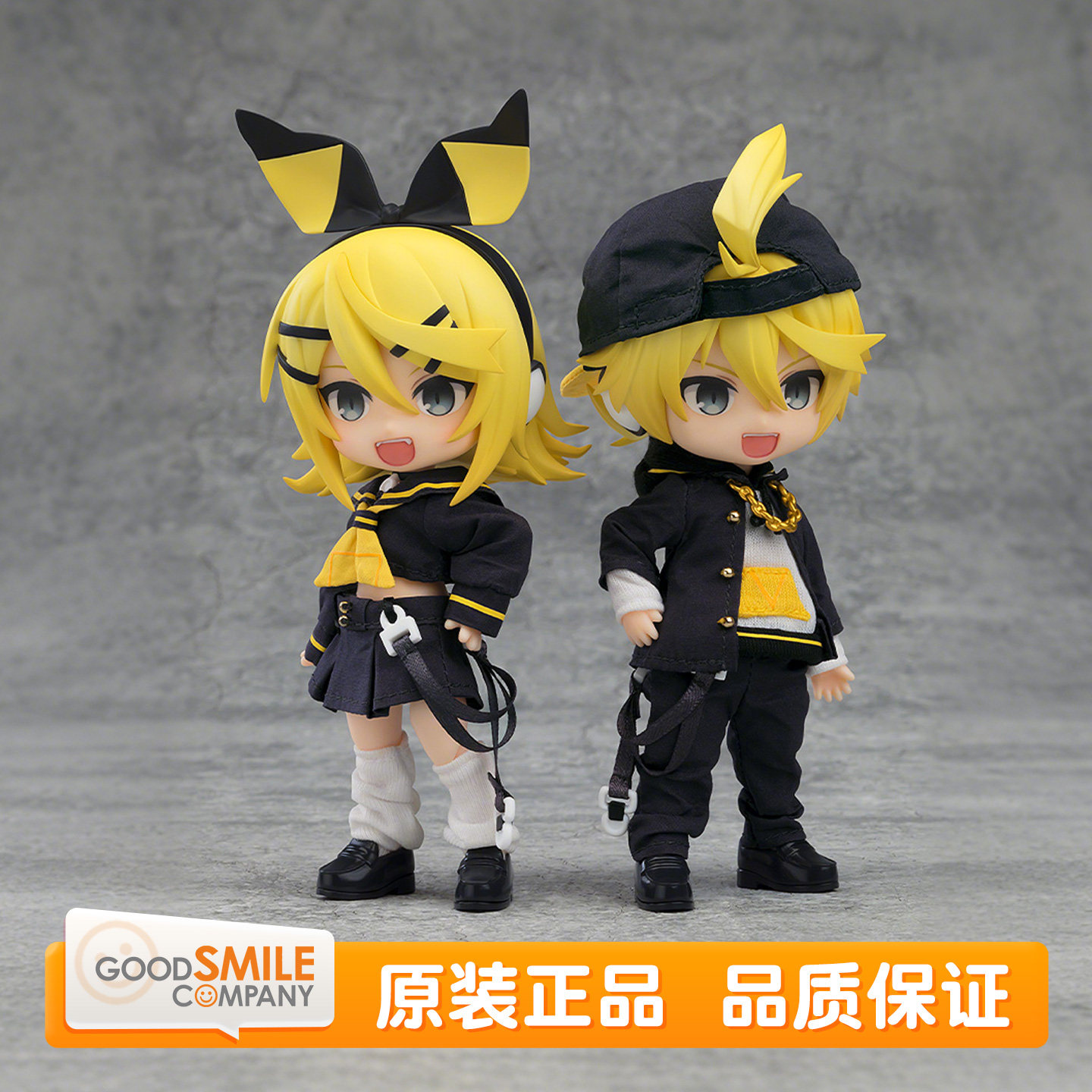 预定 GSC 粘土娃 镜音连 镜音铃 劣等上等Ver. 娃娃 Q版可动手办