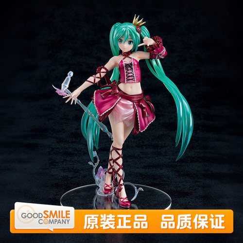 GSC Max Factory Project DIVA- 2nd 初音未来 酒红礼服 比例手办