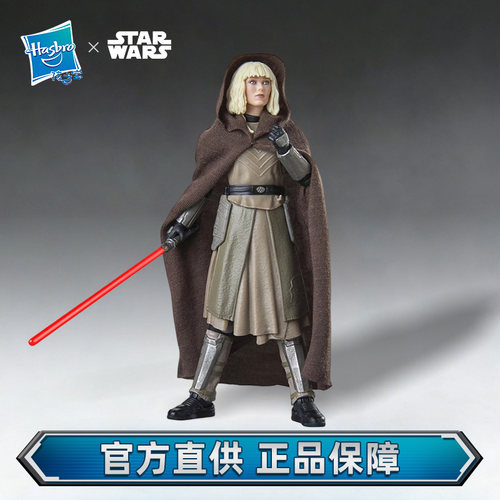 孩之宝玩具 星球大战 黑色系列 阿索卡 欣·哈蒂 6寸 可动手办