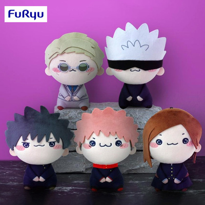 Furyu 咒术回战 MOCHIPICO 毛绒玩偶 五条悟 虎杖悠仁 伏黑惠