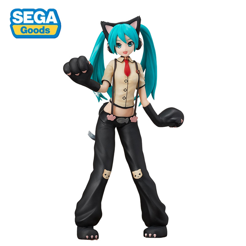 SEGA 世嘉 SPM 初音未来 Project DIVA  猫猫 景品手办 再版