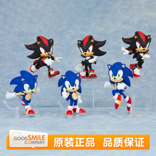 预定 GSC 粘土人Surprise 刺猬索尼克×夏特 世代 端盒 盲盒 手办