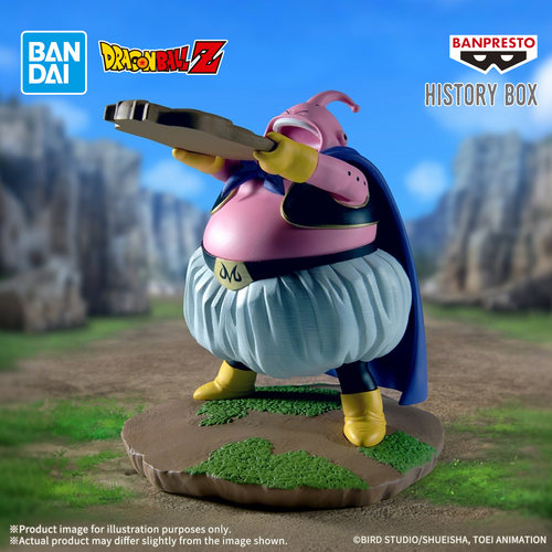 万代眼镜厂 龙珠Z  History Box 魔人布欧 吃饼干 景品手办