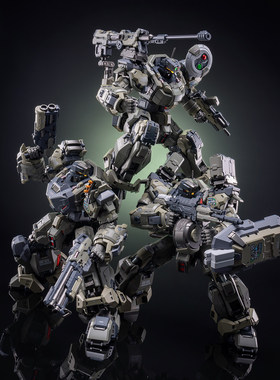 模寿MOSHOW 成品模型  卓越级 近卫兵特战型 蓝焰的波波沙中队