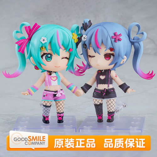 GSC 粘土人 MIKU 初音未来 Decomiku 光明 黑暗 Q版可动手办 现货