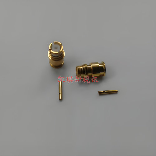 SMP-KB2射频信号跳线插头AP高频SMP焊接RG405半柔半钢金属接线头