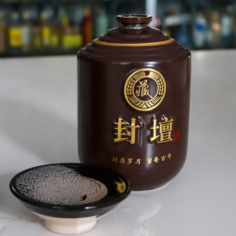 泥坑浓香白酒封坛藏酒固态纯粮食老酒52度整箱500mlX4瓶礼盒装