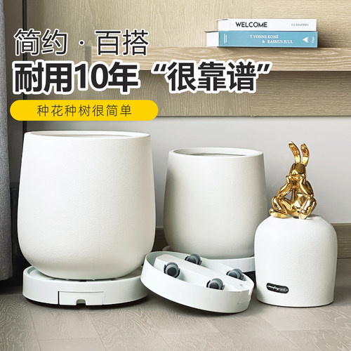 塑料大号简约百搭可套可种花盆