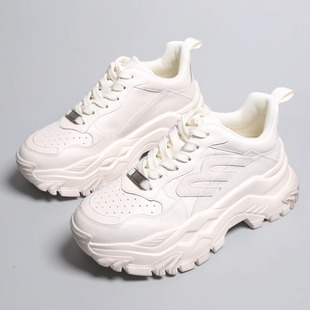 舒服到没朋友极力推荐 老爹鞋 牛皮面内增高女鞋 休闲鞋 运动鞋 新台款