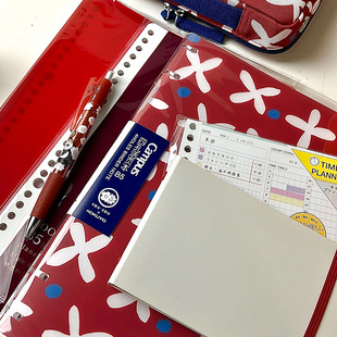 kokuyo国誉SOUSOU第三弹限定联名软线圈笔记本本子四孔活页本笔袋