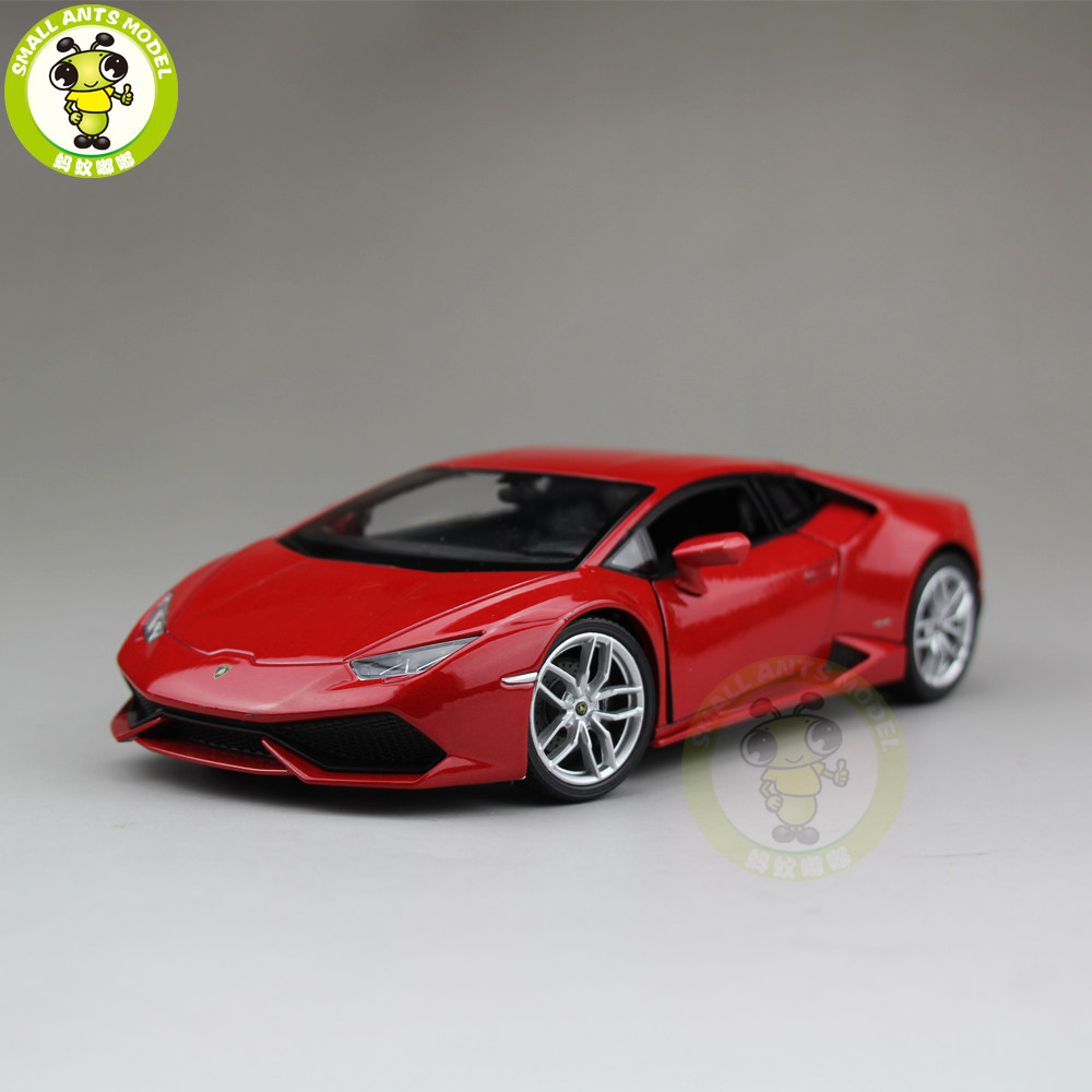 1/24威利welly原厂仿真合金车模兰博基尼lp610-4跑车模型摆件玩具
