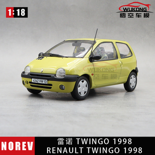 NOREV 1:18雷诺Renault Twingo1998合金汽车模型