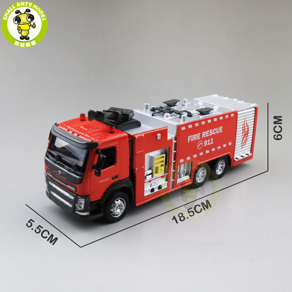 彩珀高压水枪声光儿童合金车模