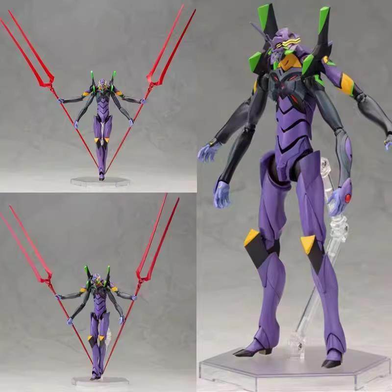 新世纪EVA十三号机福音战士朗基卡西乌斯螳螂机甲13号机可动手办