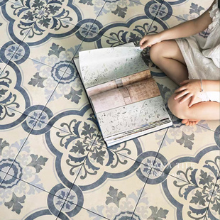 南洋娘惹花砖法式 复古厨房卫生间瓷砖阳台露台玄关民宿咖啡厅地砖