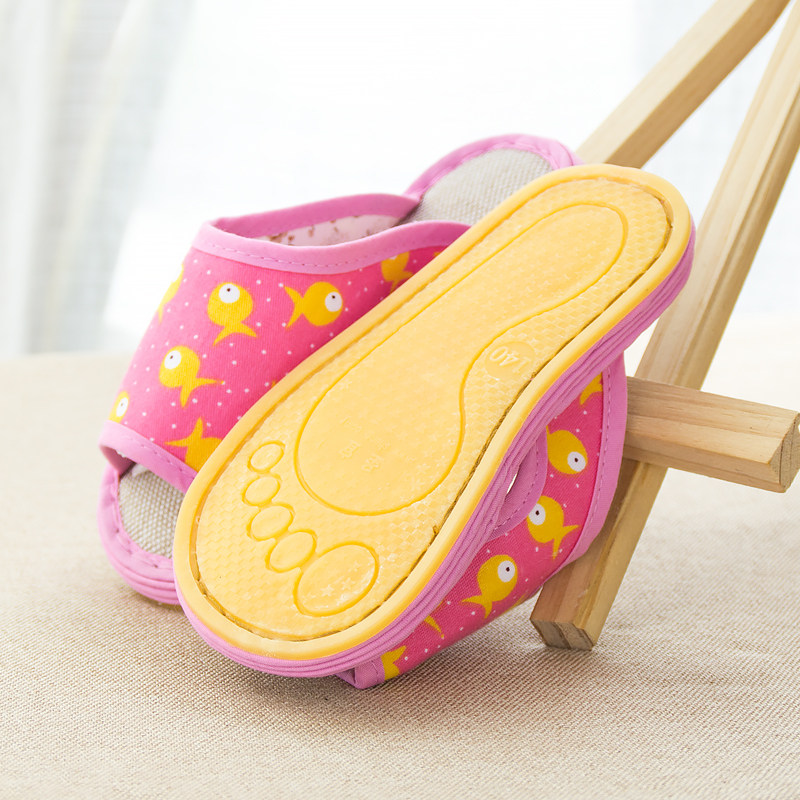 Chaussons enfants en coton pour été - semelle tendon - Ref 986329 Image 5