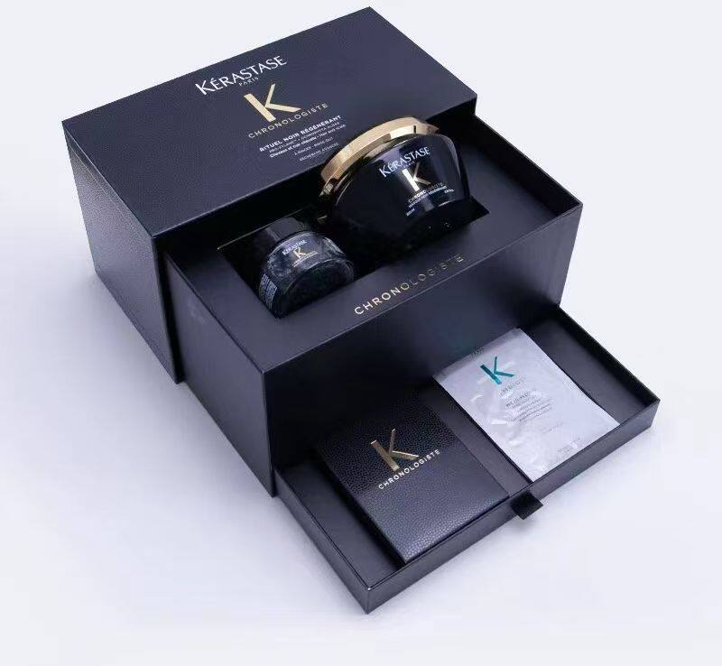 卡诗黑钻钥源鱼子形精华发膜护理200ml+50ml