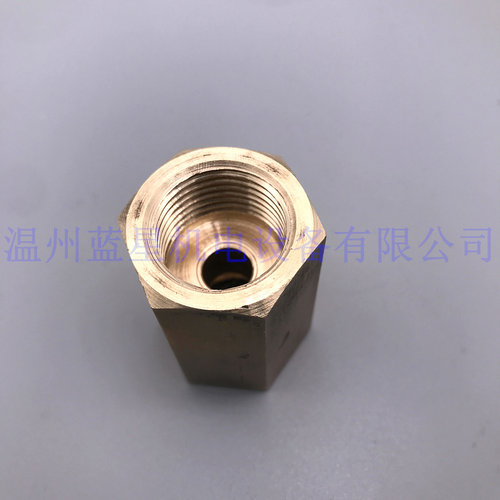 DIN477转换铜接头蓝星反螺纹