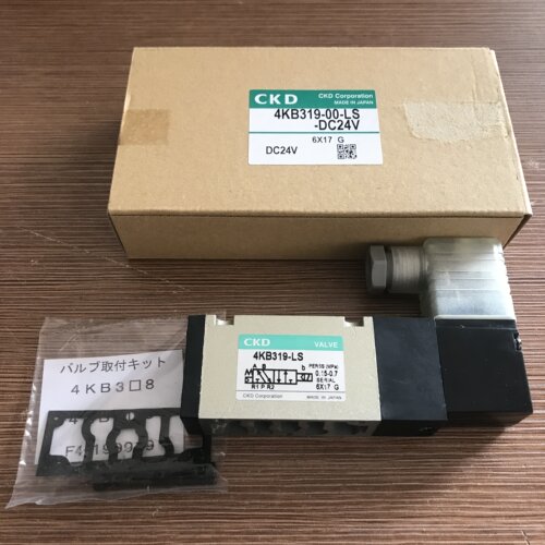 全新原装CKD正品电磁阀4KB319-00-LS-DC24V 4KB319-LS