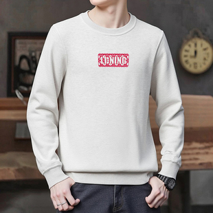 李宁2026马年新年款 日进斗金圆领运动卫衣AWDW281 宽松舒适套头衫