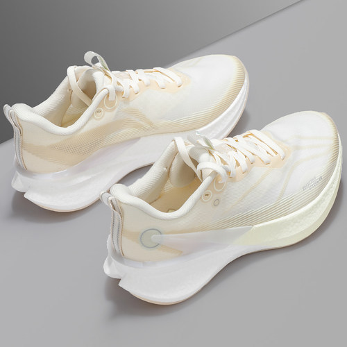 李宁2025秋季赤兔8 PRO反光䨻丝超轻休闲女子比赛训练跑鞋ARPV006