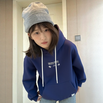 李宁lining卫衣2025新款秋季外套套头男款长袖薄款开衫连帽初中生