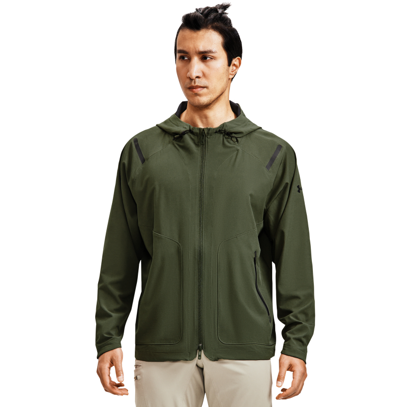 安德玛UA  Unstoppable2025冬季新款时尚潮流男子训练运动外套