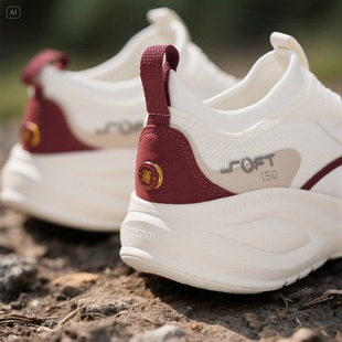 GO一脚蹬男款 无鞋 2025春季 懒人运动网面休闲鞋 带 新款 李宁SOFT